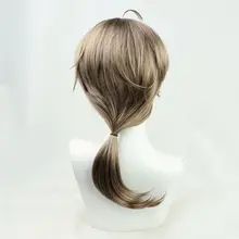 VTuber用 コスプレウィッグ【叶かなえ風・グレー・虹の社】