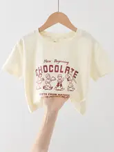 子供用 半袖Tシャツ【夏用・露おへそデザイン・トレンド】