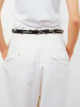 軽やかな天絲棉パンツ【ゆったりシルエット】