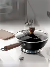 COOKER KinG 極鉄製 家庭用炒め鍋【ガスコンロ・IH対応】