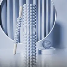 筋肉リラクゼーションフォームローラー【スリムレッグマッサージ・ヨガフィットネス用】