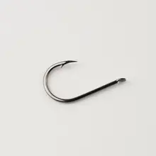 正品高炭素鋼製 イカリ付き歪嘴釣りフック【魚種：コイ・フナ用・サイアフック・散装】