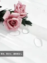 全透明バスカーテン【防水・防カビ・高級感】