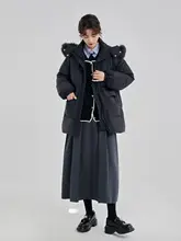 高腰Aラインスカート【百褶・小柄対応・秋用】