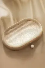 キャットタワー一体型 猫用爪とぎボックス【耐摩耗・麻ロープ・遊び用】