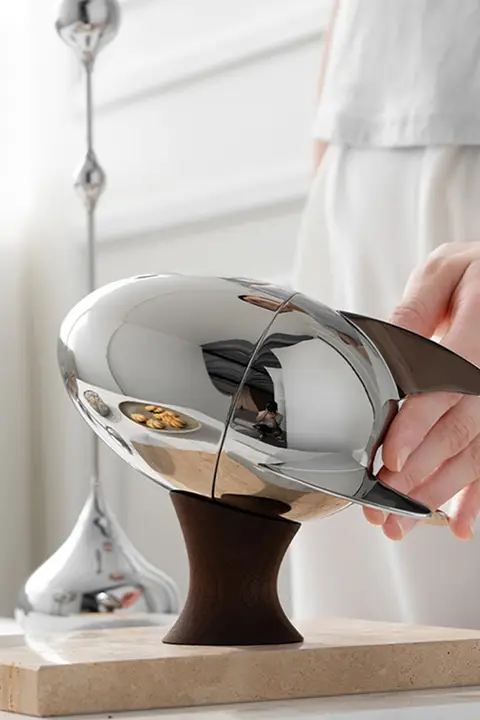 スタイリッシュなステンレス製コーヒースプーンセット【モダンデザイン・ギフト用・アイスクリームスプーン付き】