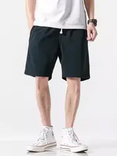 夏用 メンズ コットン薄手ショートパンツ【ゆったりフィット・ビーチ用・カジュアル】