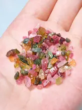 自然の魅力を感じる！彩虹碧玺原石標本【インテリア用・鉱物クリスタル】
