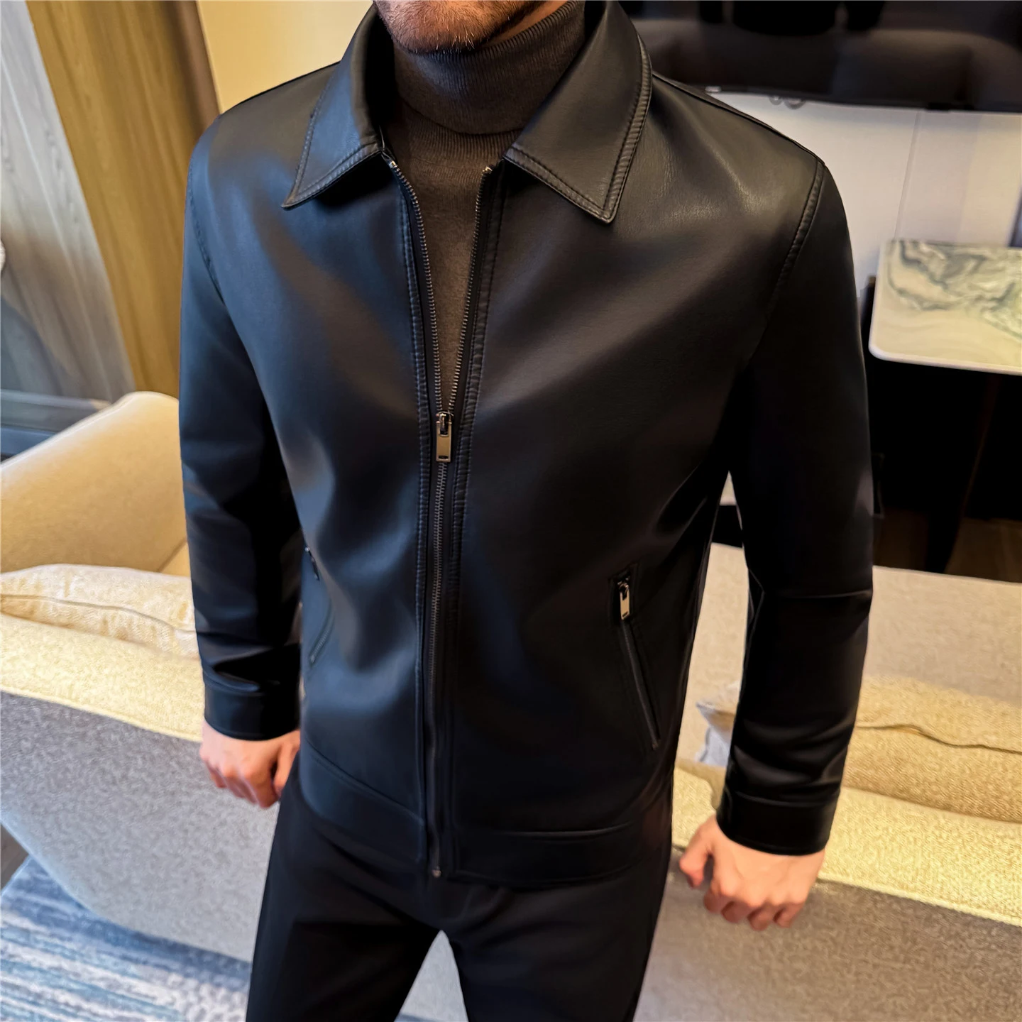 革ジャニコートメンズは本当に必要？それともPU皮のライダージャケットが今、最強なの？
