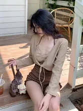 タイ風デザインのレディースワンピース水着【上品なシルエット・温泉に最適】