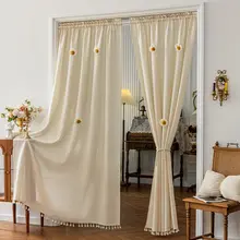 通気性のある防蚊ファブリックカーテン【取り付け不要・キッチン用・部屋間仕切り・遮風】