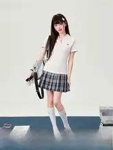 ポロシャツ レディース 半袖 シンプル スリムシルエット 着回し きれいめ 夏