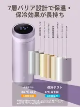 Supor スマート保温ボトル【316ステンレス製・大容量・かわいい・ポータブル】