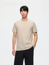 通気性に優れたメンズ半袖Tシャツ【除臭機能・全天候対応】