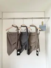 不規則ヘムデザインのオフショルダータンクトップ【レト ロスタイル・ビッグシルエット・女性用】（セットアップ対応）