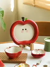 SIYUE 陶器製フルーツヨーグルトボウル【家庭用・高級感ある彩釉・ご飯用小鉢】