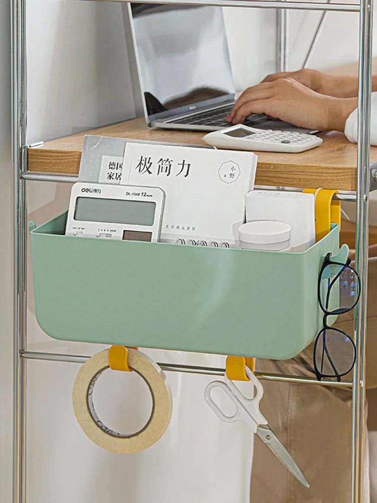 穴あけ不要壁掛け収納ボックス：ベッドサイド用の効率的収納解決策