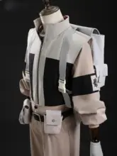 豪華なコスプレ衣装！廃墟の戦鬼支援者制服【清掃員フロトム古利ス仕様】（セットアップ対応）