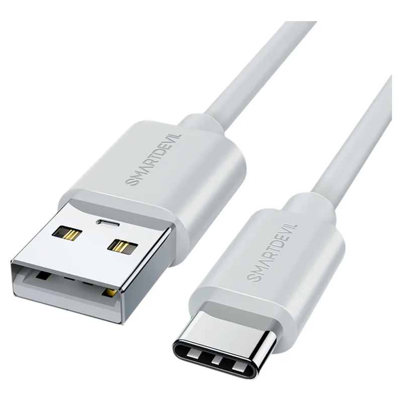 SmartDevil USB-C対応 車載充電ケーブル【高出力・iPhone用・短め・Appleデバイス対応】