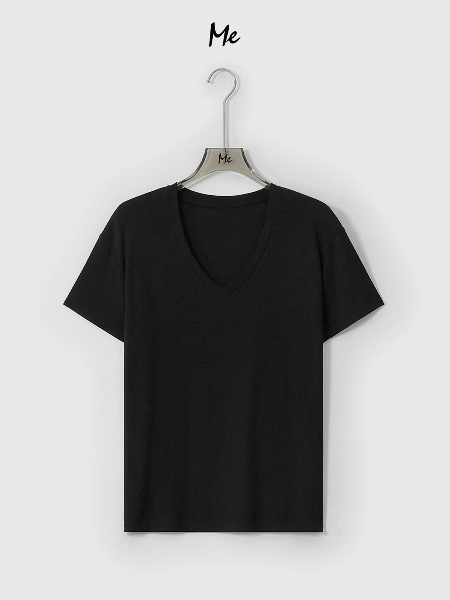 日本輸入の銅アンモニウム繊維Tシャツ：生地の柔らかさと通気性を実証する夏用スリムフィットモデル