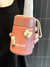 迷彩デザインの保温ボトル【コンパクト・可愛い・大口径・飲み物や茶用】