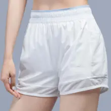 Monster Guardians トレーニング用 2色スポーツショートパンツ【女性用・防透け・ゆったり・通気性】