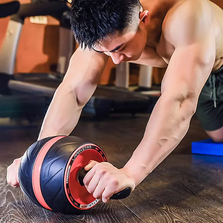 腹筋ローラー【家庭用・多機能タイプ・トレーニング器具】