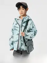ソフトシェルアウター キッズ ボーイズ 防風 撥水 お揃い 春秋「Balabala」