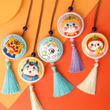 手作り刺繍キット 平安符【DIY材料・香囊・護身符】