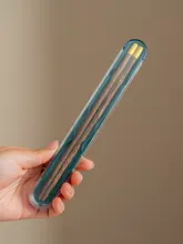 onlycook 携帯用木製箸セット【チキンウィングウッド・ケース付き・学生用】