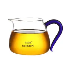 耐熱ガラス製 透明分茶器【均一カップ・功夫茶具】