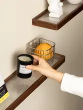 高級感ある壁掛け用無垢材フローティングシェルフ【ブラックウォールナット仕上げ】