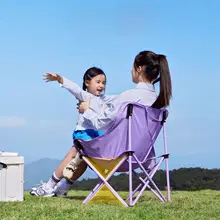 コンパクトなアウトドア折りたたみ椅子【キャンプ・ピクニック・釣り用・軽量・大人向け・持ち運び便利】
