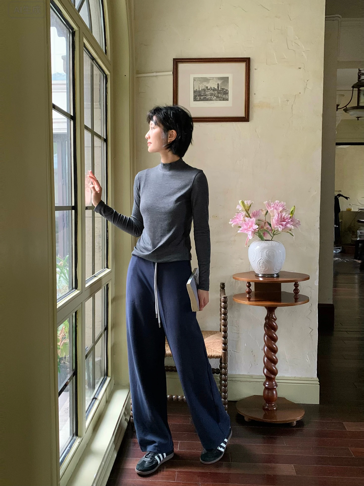 スウェット テーパードパンツはどんなもの？実際の使い勝手を体感した女性の視点