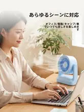 静音デスクファン【ミニサイズ・オフィス用・卓上タイプ】