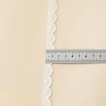 DIYドール衣装用リバーレース【柔らかいデザイン・非伸縮性・輸入品】