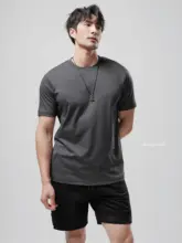 半袖 Tシャツ メンズ 冷  感 コットン 薄手 通気性 抗菌 UVカット 防蚊 夏 トップス