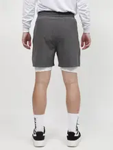 SLAMBLE メンズバスケットボールショートパンツ【夏用・トレーニング・ハーフパンツ・2重構造】