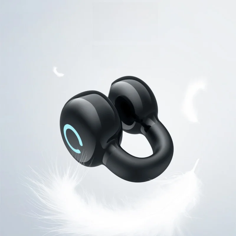 骨伝導ワイヤレスBluetoothイヤフォン【ノイズキャンセリング・片耳・ビジネス向け】