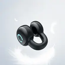 骨伝導ワイヤレスBluetoothイヤフォン【ノイズキャンセリング・片耳・ビジネス向け】