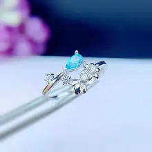 S925製シルバーリング【空托・水滴デザイン・ファッショナブル】