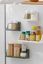 磁気吸着の冷蔵庫用収納ラック【穴あけ不要・壁掛け・キッチン用】