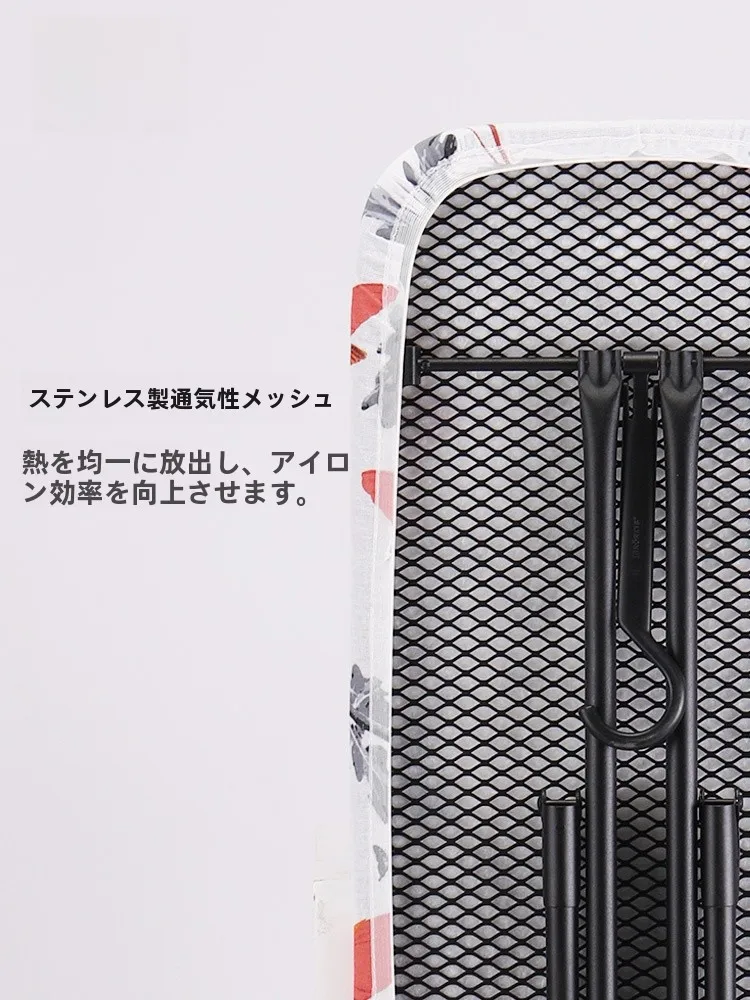 ハンギングアイロンボード：折りたたみ式で安定性とコンパクトさを実現