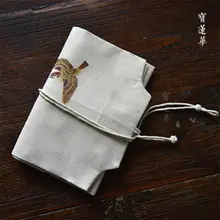 手作り布製香道席【純綿麻・茶道用・布製茶垫・古布付き】
