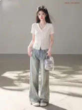 優れた着心地の半袖トップス【女性用・カジュアル・流行デザイン】