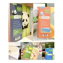 KAISA A4大判2穴リングノート【アメリカンビンテージ・横罫・厚手・学生向け】