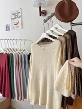 柔らかいメリノ混毛のニットカーディガン【春秋向け・ゆったりシルエット・抜け感スタイル】