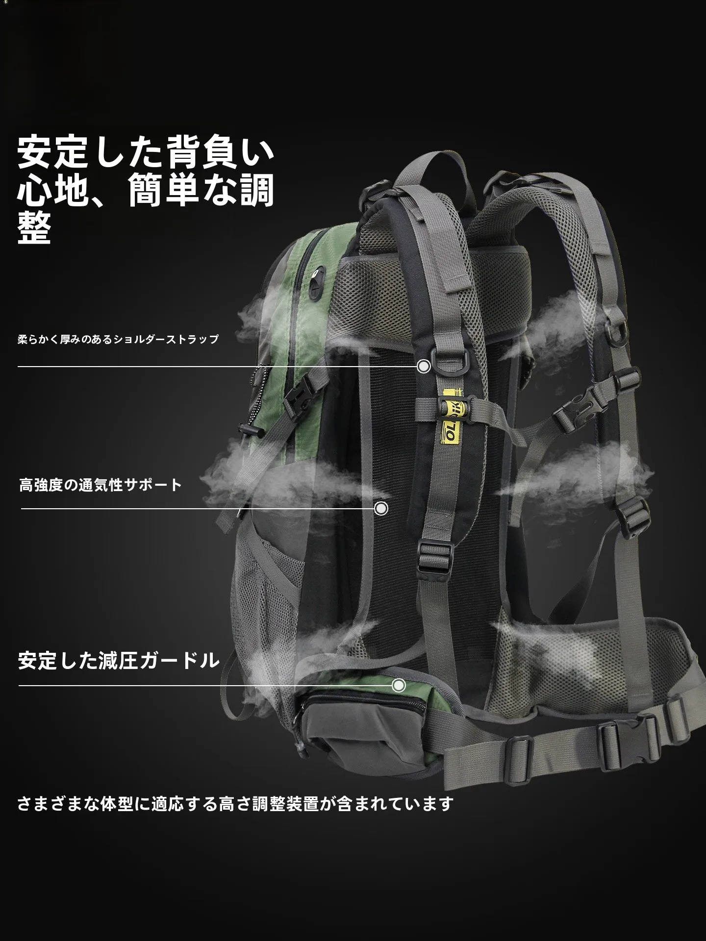 キャンプ道具を節約調達｜実際に使ってみた結果 - トレッキング用大容量リュックサックの実用性評価