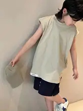 子供用ノースリーブTシャツ【夏用・おしゃれ・男女兼用】