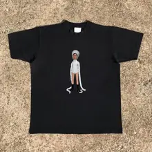 ユニークなデザインのカップル用Tシャツ【半袖・透気性・コミカルスタイル】